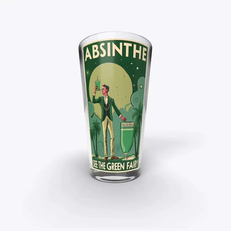 Vintage Absinthe Ad - Design 1