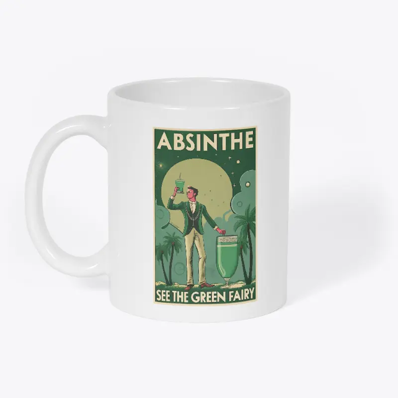 Vintage Absinthe Ad - Design 1