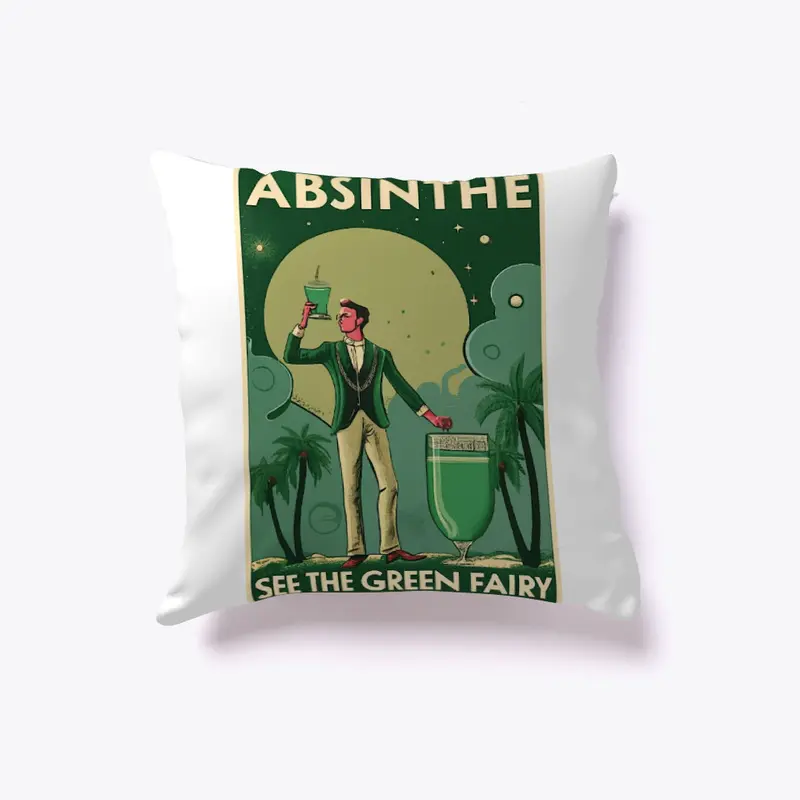 Vintage Absinthe Ad - Design 1