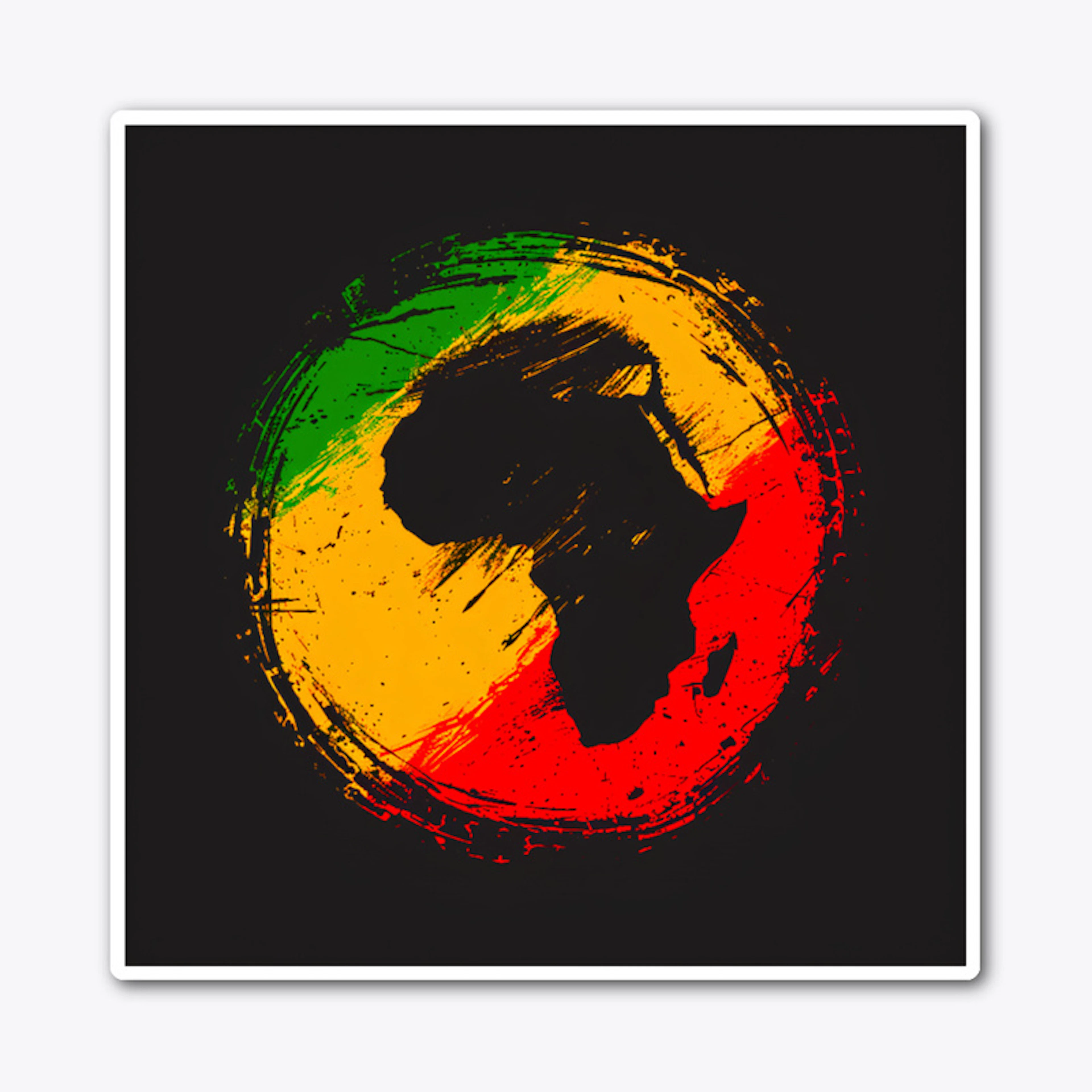 African Warrior - Design 2