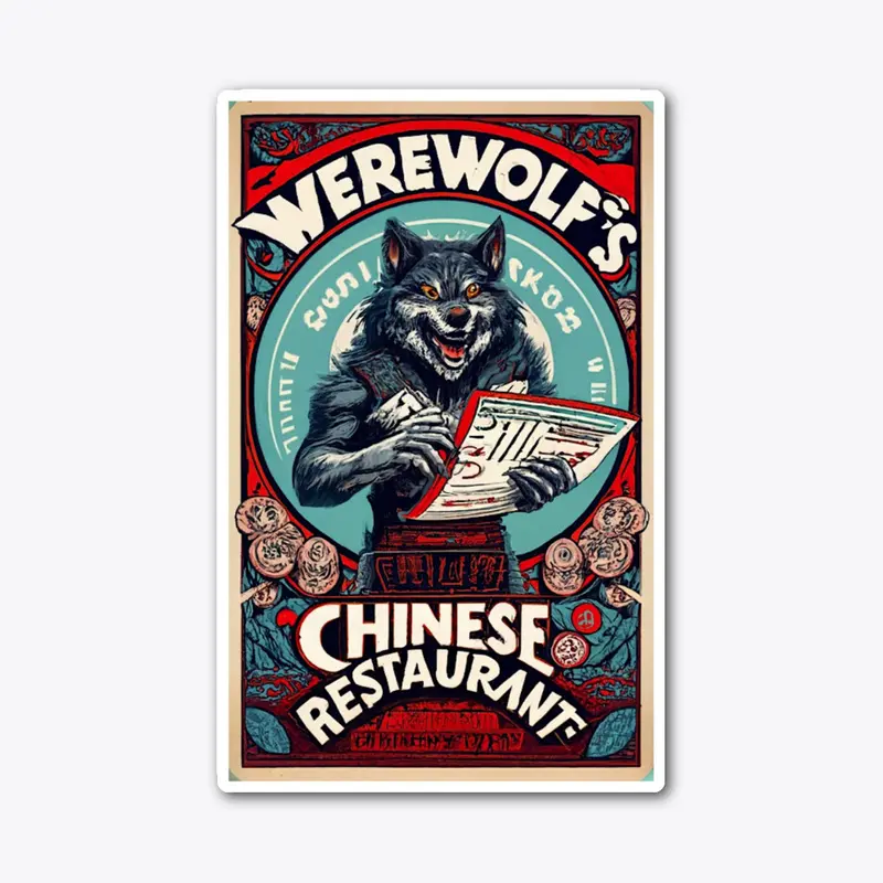 Werewolf's Chinese Restaurant - Design 2