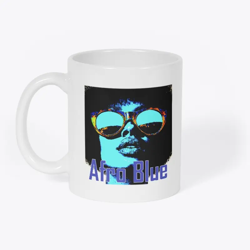 Afro Blue - Design 1 (2 Sided Version)