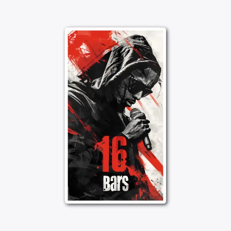 16 Bars - Design 3 (Single Sided)