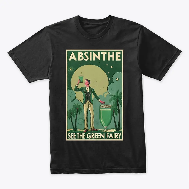 Vintage Absinthe Ad - Design 1