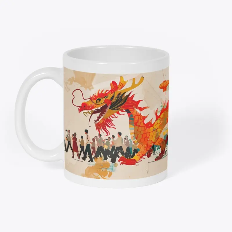 Chinese Dragon Parade - Design 1