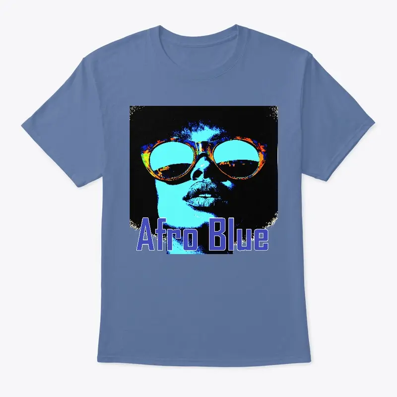 Afro Blue - Design 1 (2 Sided Version)